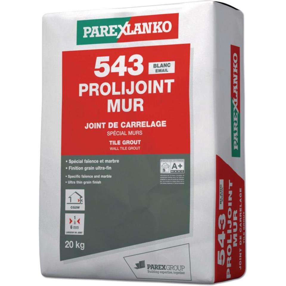 Joint Carrelage Prolijoint L543 Blanc - 20Kg