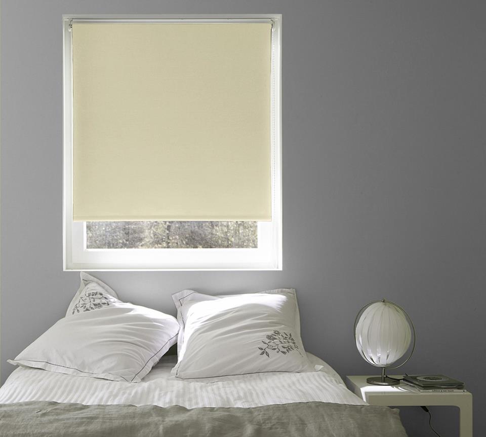 Enrouleur Uni Occultant Beige 90x190cm