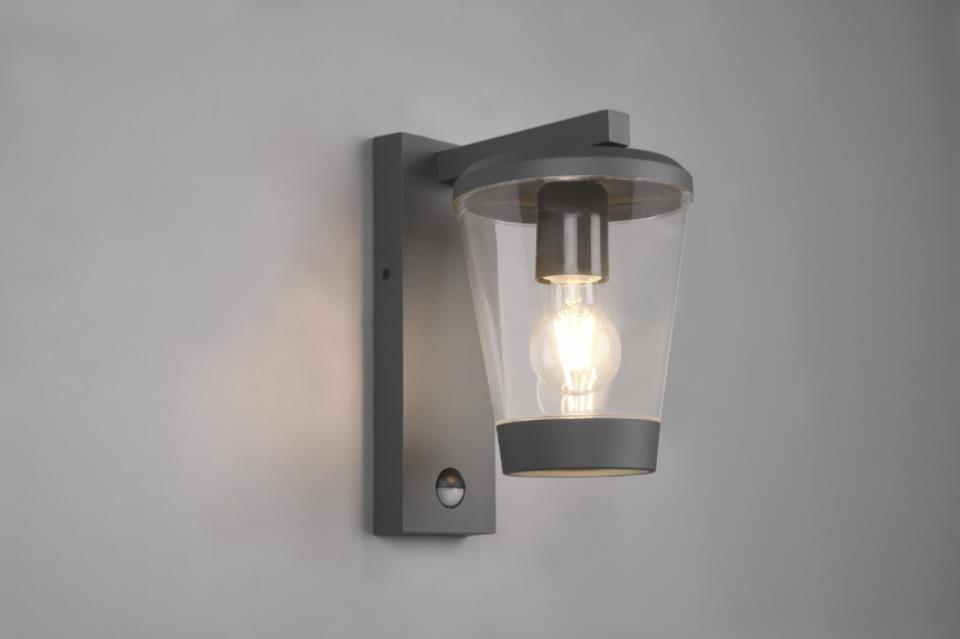 Applique murale d'extérieur "Cavado" Anthracite H.28cm 