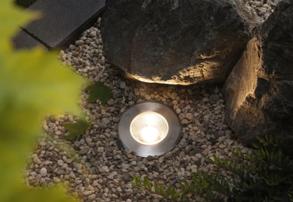 Encastré de Sol Vanea D.100mm 3,5W 280lm 3000K IP67 Bord de Mer