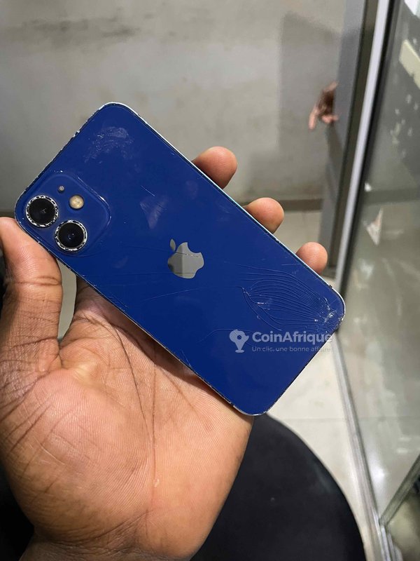 iPhone 12 Mini 64 Go – dos fissuré