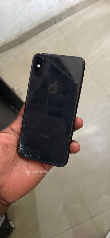iPhone X 64 Go – dos fissuré
