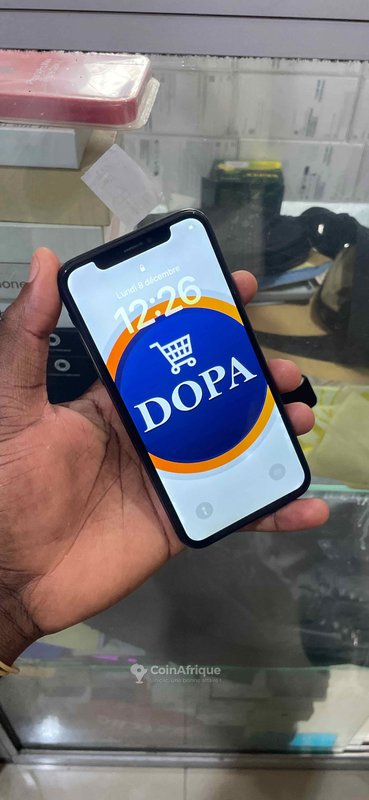 iPhone X 64 Go – dos fissuré