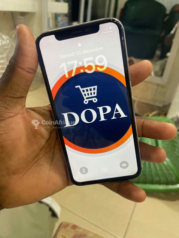 iPhone X – dos fissuré, sans Face ID