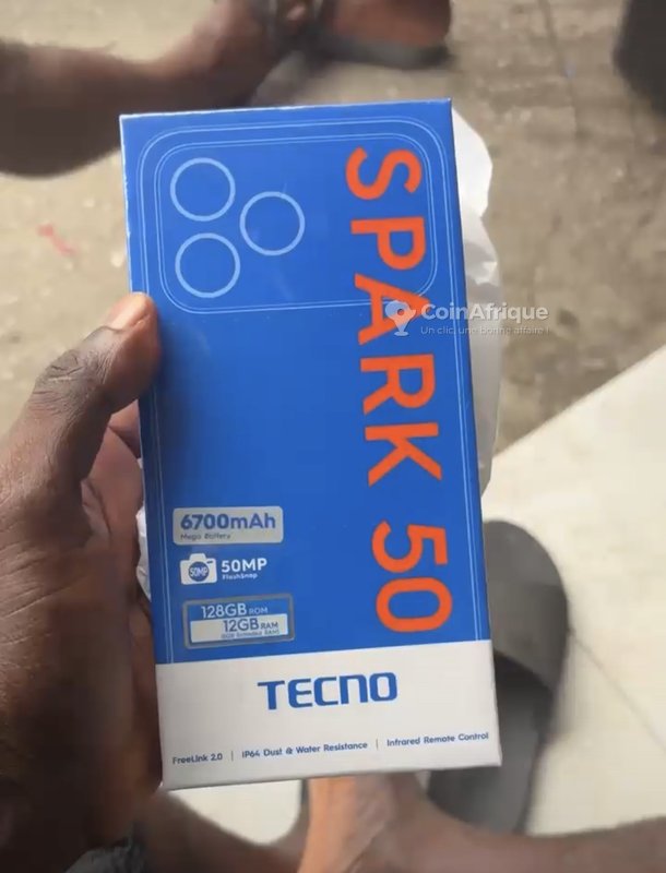 Tecno spark 50 neuf 128 Go