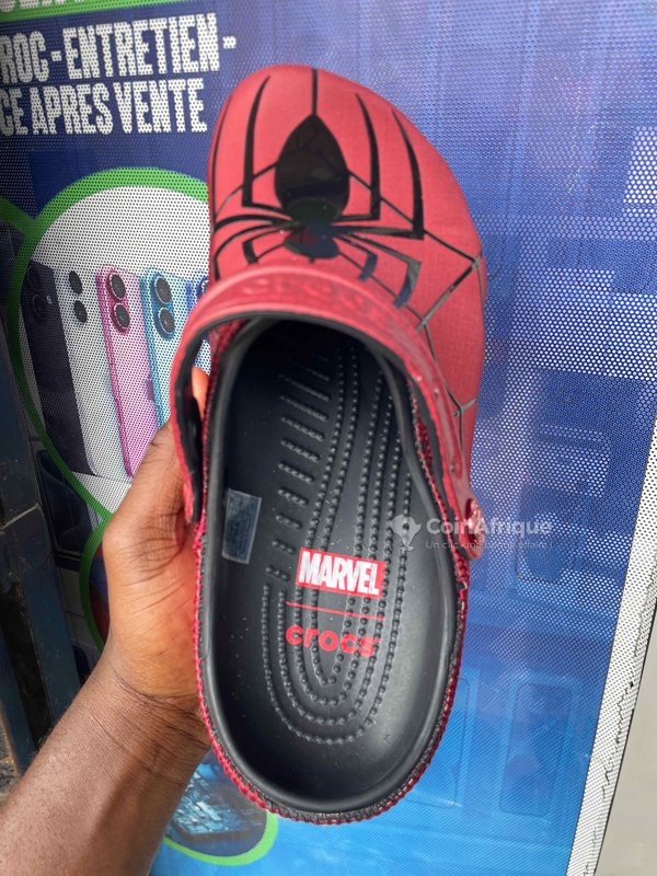 Crocs spider-man