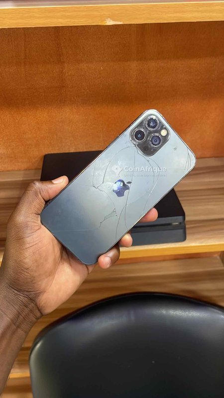 iPhone 12 Pro Max 128 Go – dos fissuré