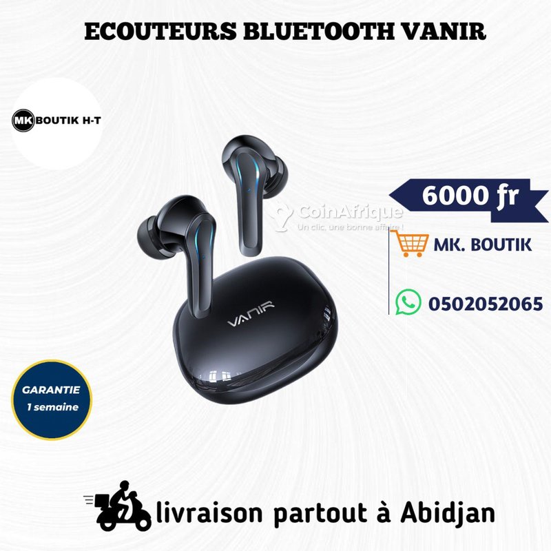 Écouteurs bluetooth Vanir