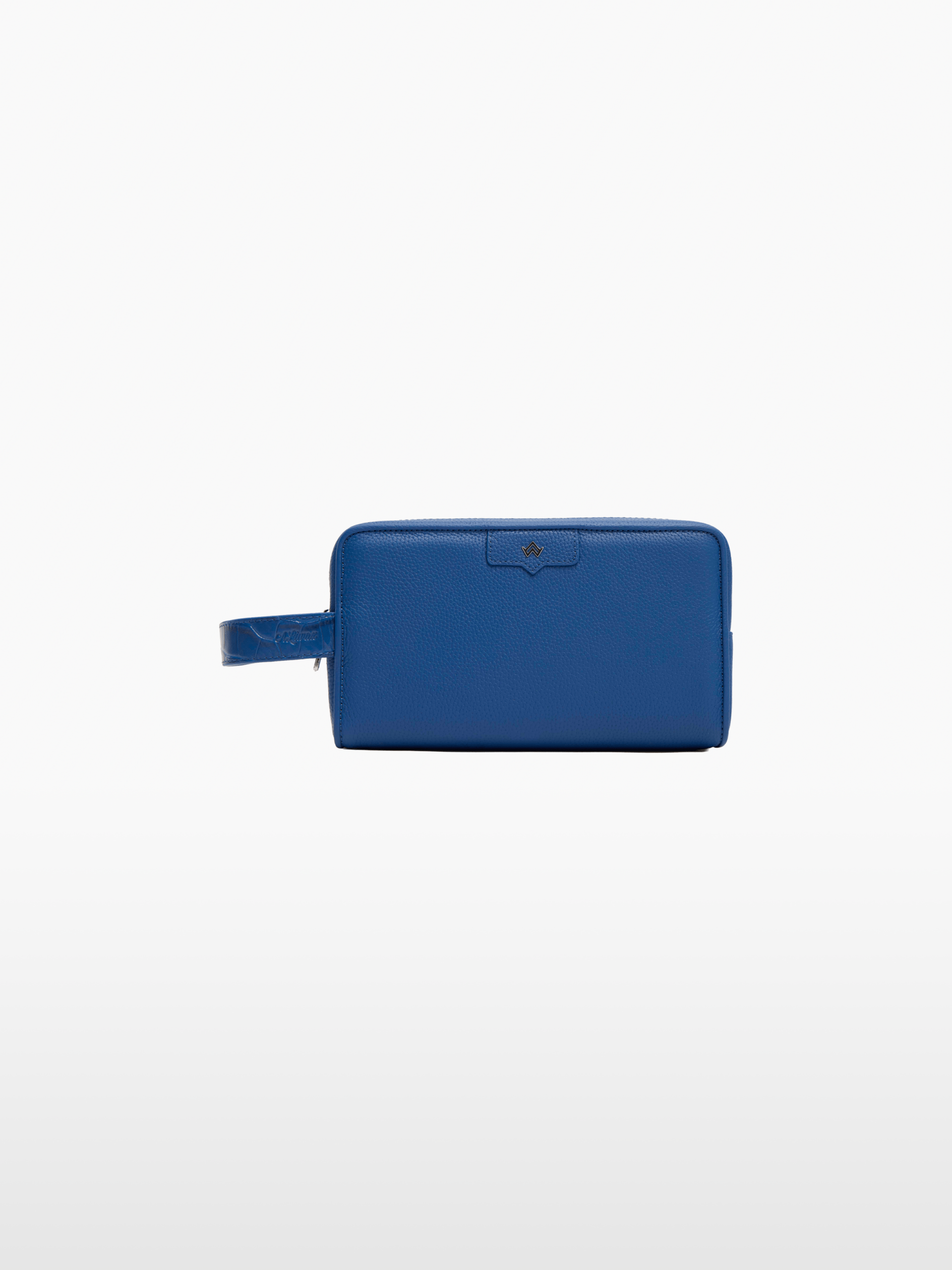 Trousse lisse Bleu