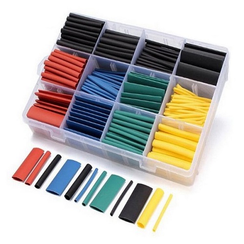 Gaine Thermorétractable Lot de 530 Pièces