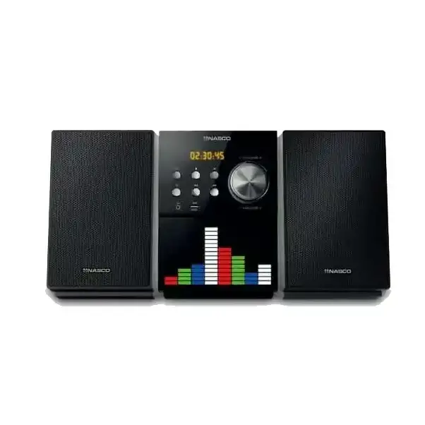 Dvd Micro Hifi Nasco/Usb/Fm Radio/Aux-In/Cd Ripping/Dvd/20W*2 Baffes – HIFI_SN-S658