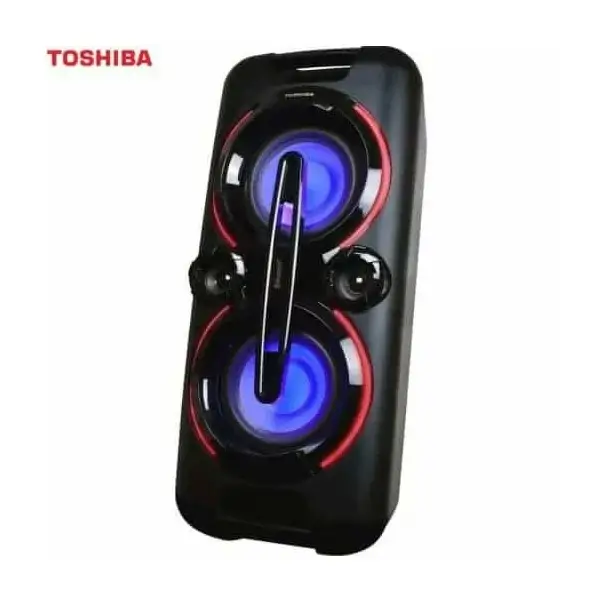 Toshiba TY-ASC60 Système de haut-parleurs sans fil Bluetooth rechargeable sans fil avec micro