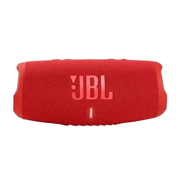 Enceinte portable Bluetooth JBL Charge 5 – Powerbank – Son puissant et basses profondes – Étanche à l’eau et à la poussière  – Rouge