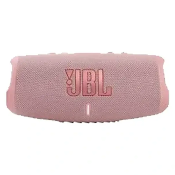 Enceinte portable Bluetooth JBL Charge 5 – Powerbank – Son puissant et basses profondes – Étanche à l’eau et à la poussière  – Rose