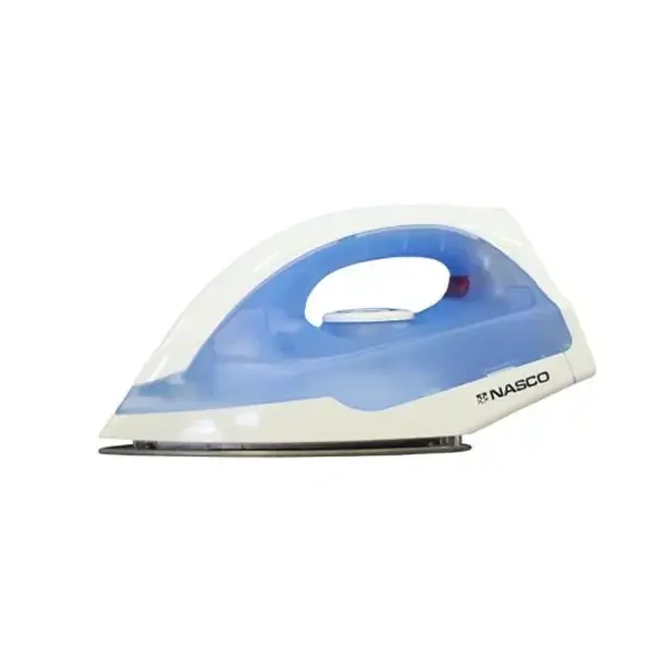 Fer à repasser à sec Nasco – Puissance 1200W – Alimentation : 220 – 240V – Longueur du câble d’alimentation 1,35m – FR_NA-8820A