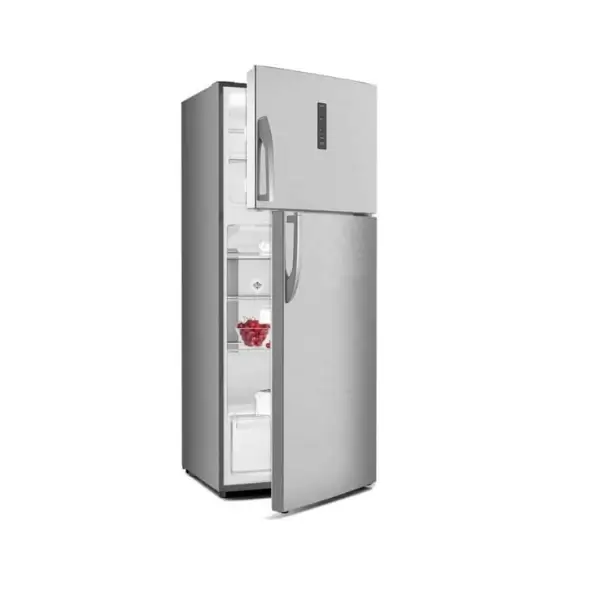 Réfrigérateur combiné double portes Nasco – 425L – Un espace au congélateur – 3 étagers + 1 tiroir au réfrigérateur – HNASFC2-54