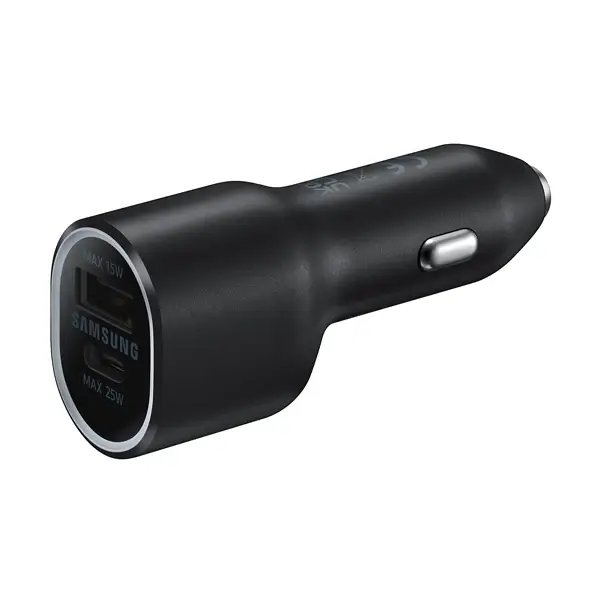 Chargeur de Voiture Duo – USB-C /USB-A – 40W – Samsung – EP-L4020