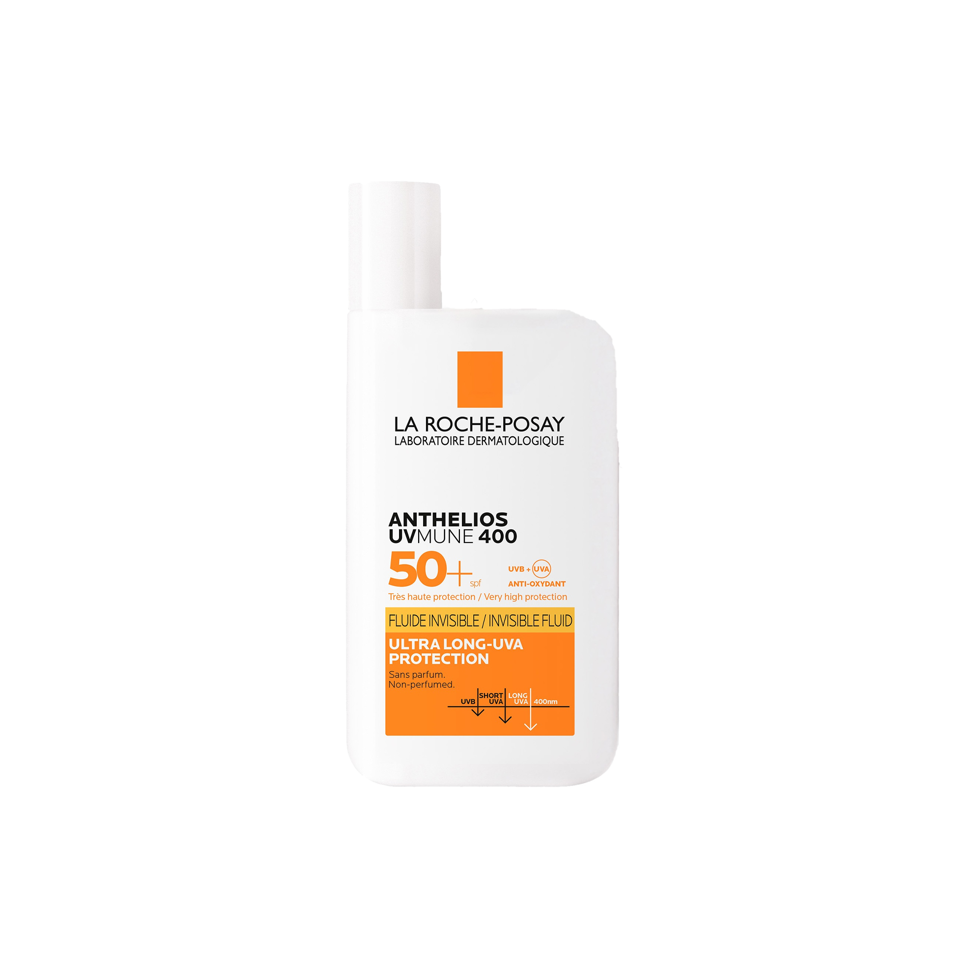 LA ROCHE-POSAY Anthelios UVMune400 Fluide Invisible Sans Parfum SPF50+