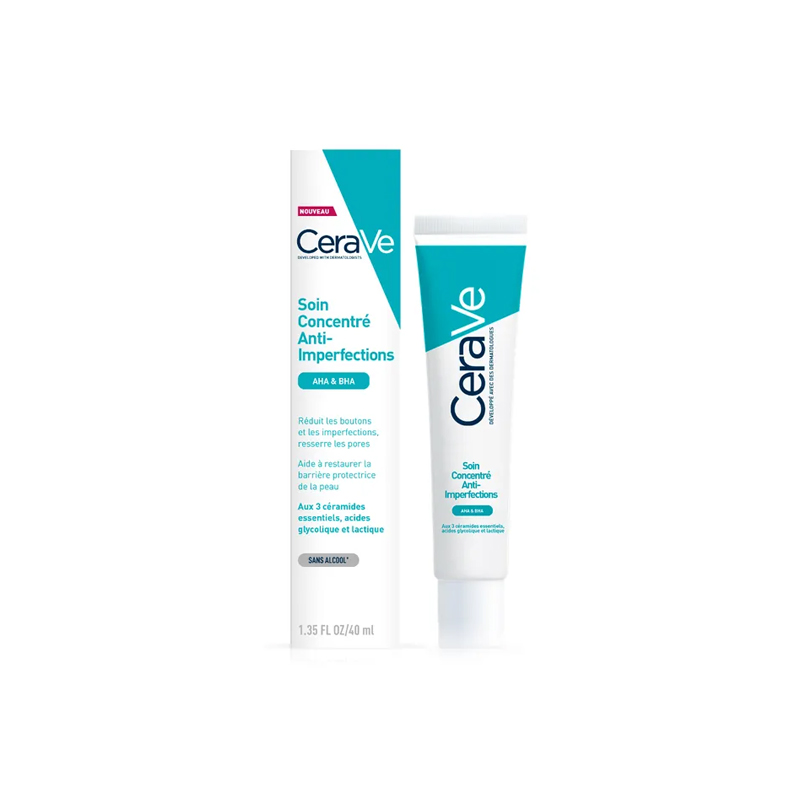 CERAVE Soin Concentré Anti-imperfections aux AHA & BHA