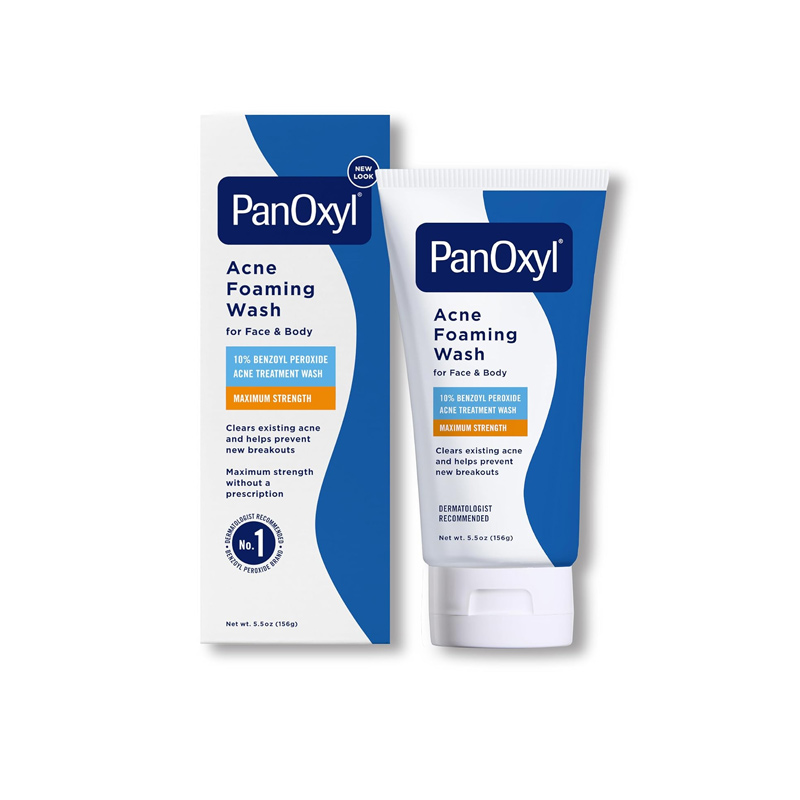 PANOXYL Nettoyant Moussant Anti-acné au Peroxyde de Benzoyle 10%