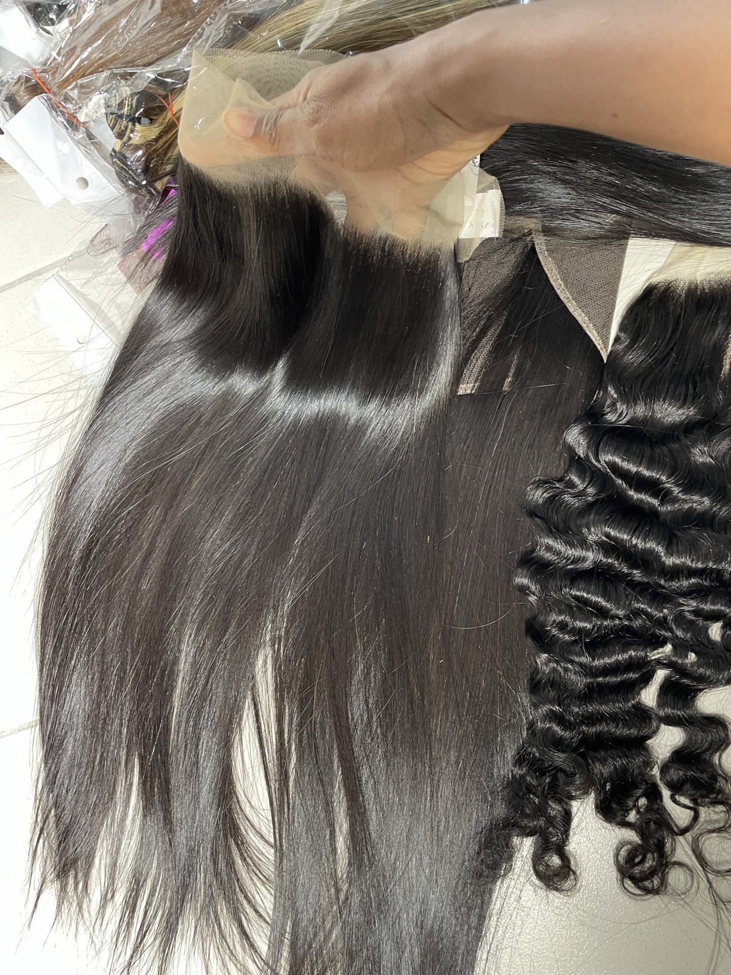 Lace frontale