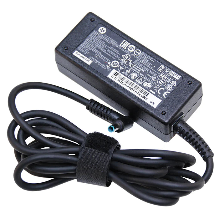 Chargeur Hp -Neuf - Original - Compatible PC 19,5V (Petit bout bleu)