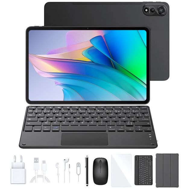 Tablette Blackview Mega 2 Neuve - 12 Pouces - 24 GB - 256 GB - Avec Clavier + Stylet + Souris - 9000Mah - mega2