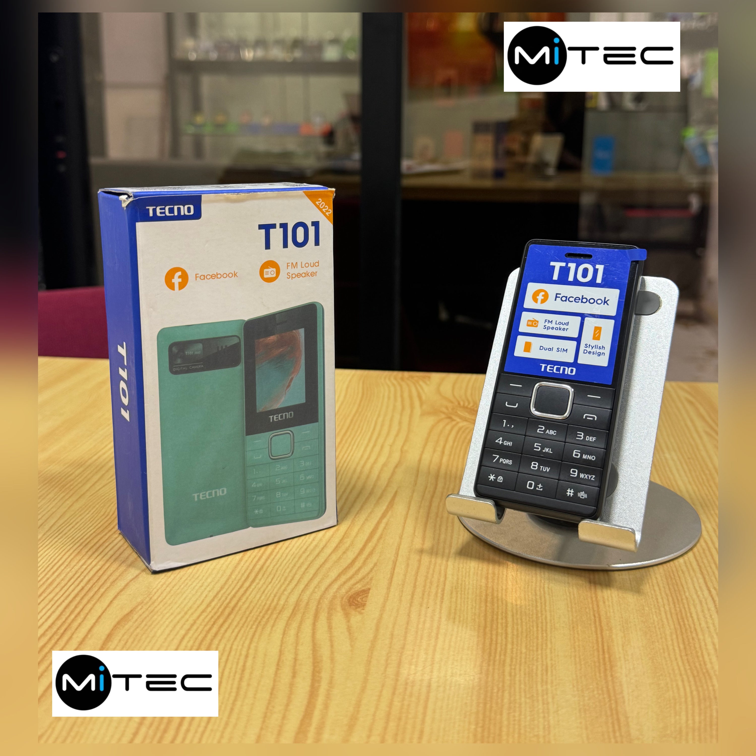 Bescla Tecno T101 Neuf - Dual Sim - Avec Facebook - 1000mah - Avec Caméra - Stylish design