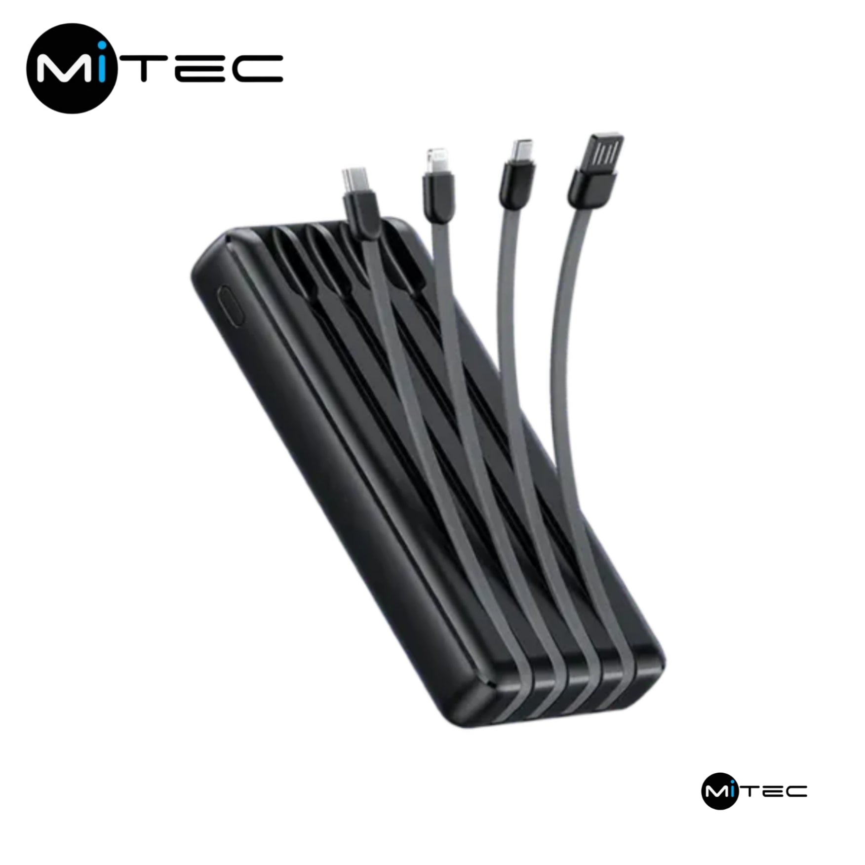 Power bank + câble intégré - 20000mah