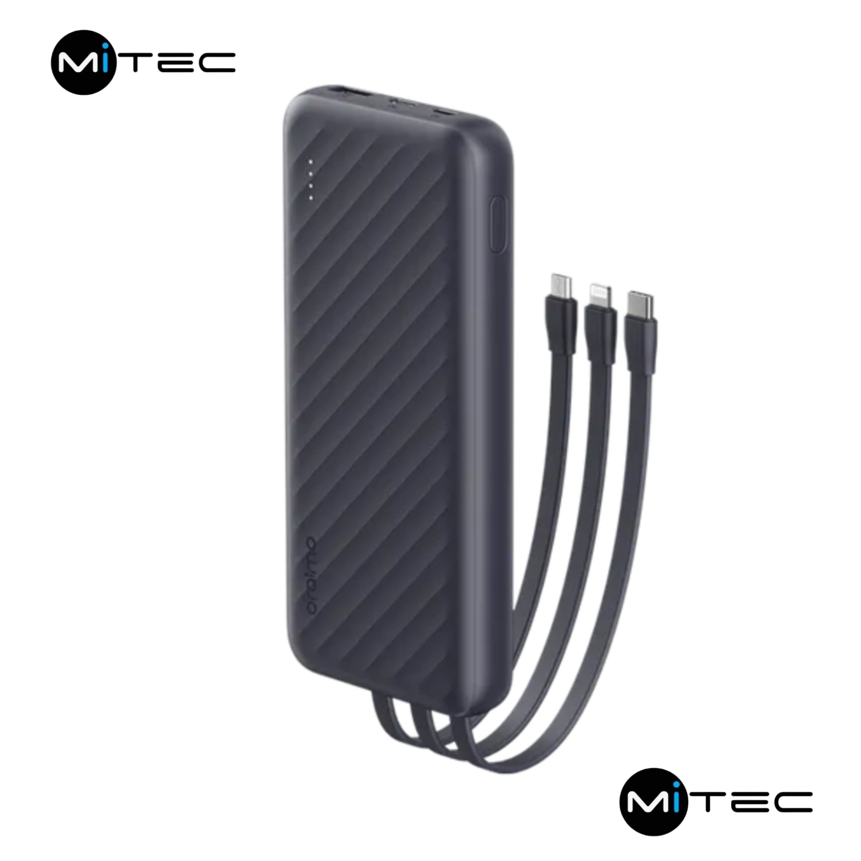Power bank + câble intégré - 10000mah
