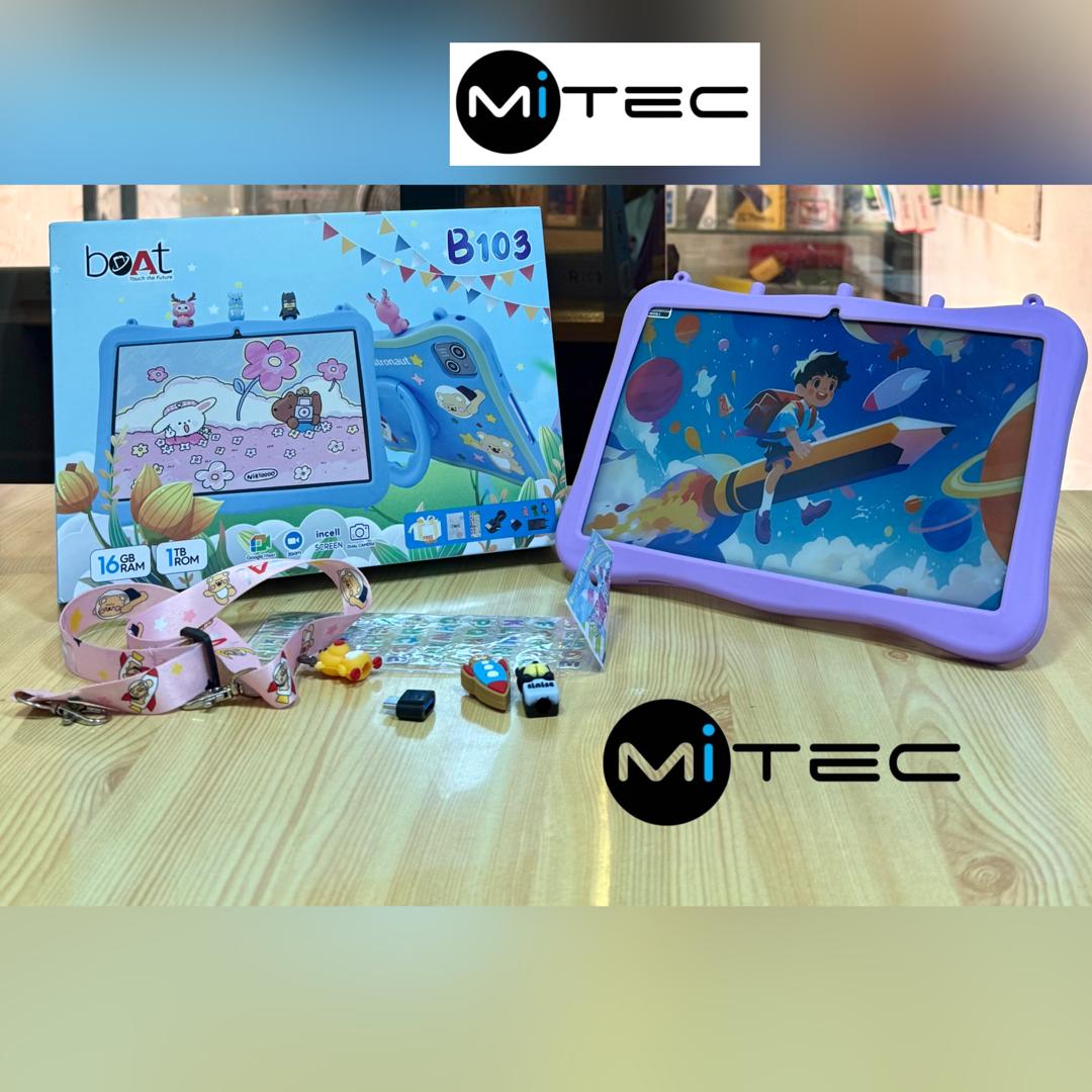 Tablette Éducative Boat B103 Neuve - 4 GB - 128 GB - Avec Puce - Avec Coque - 10'1 Pouces