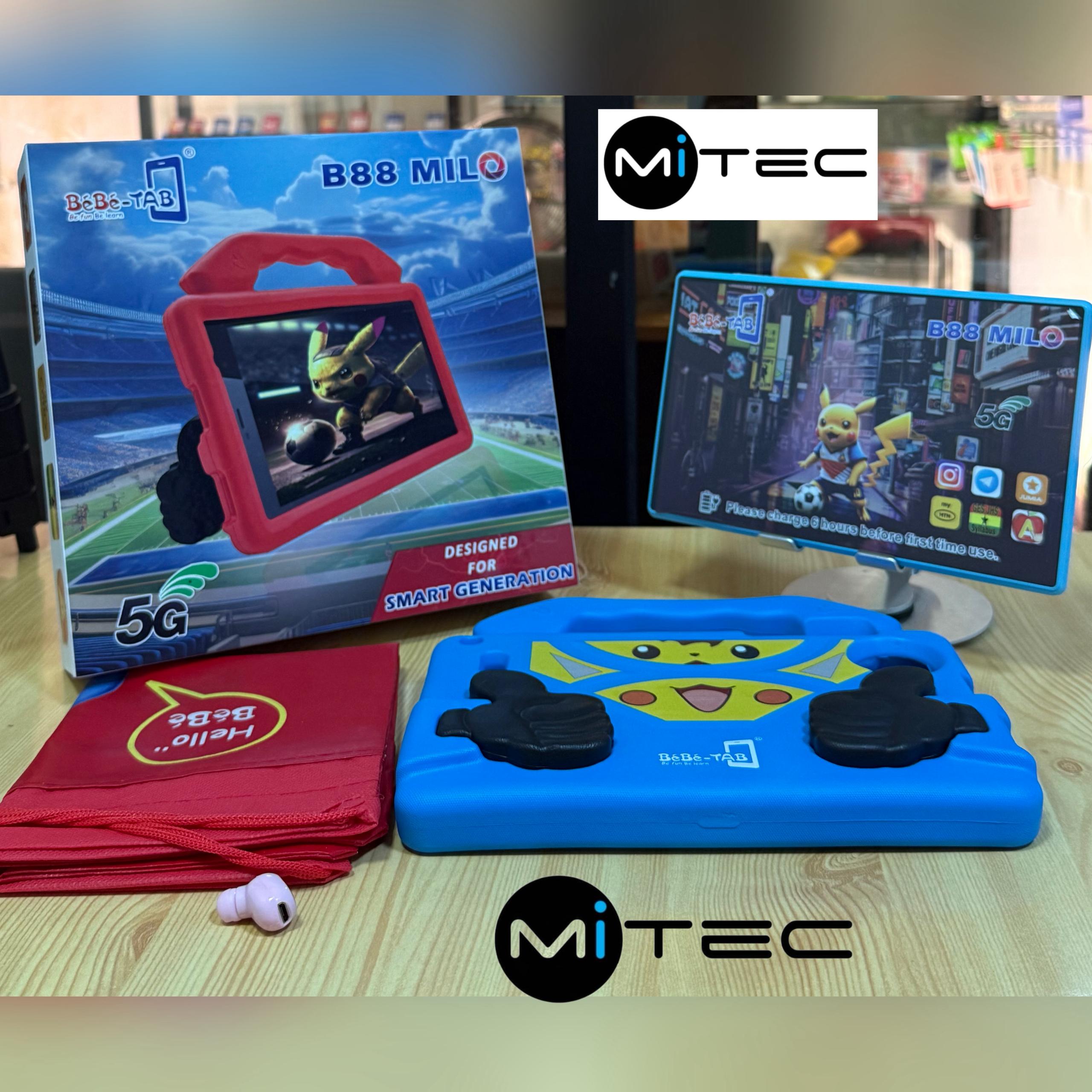 Tablette Éducative BébéTab B88 - 4 GB - 128 GB - Avec Puce - 8 Pouces