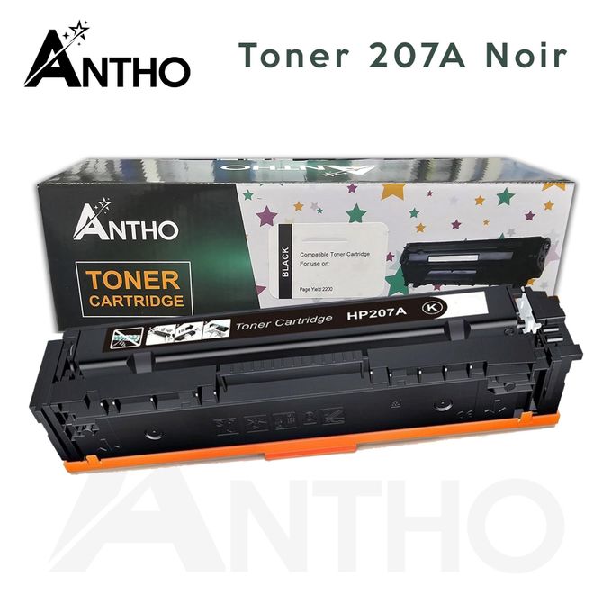 Toner ANTHO Compatible 207A - W2210A - Ant - Noir - 207 A