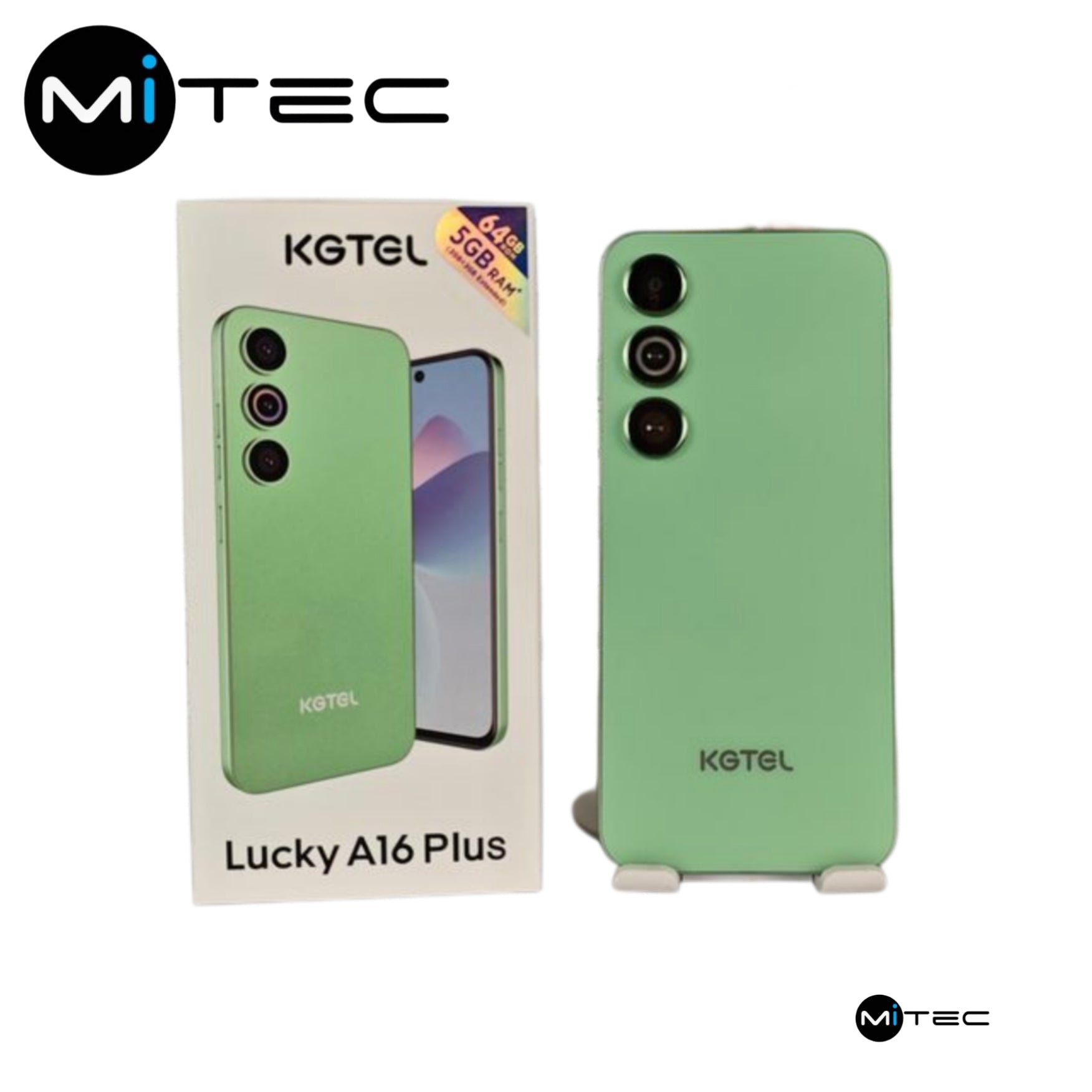 KGTEL Lucky A16 Plus Neuf - 5 GB - 64 GB - 5000 mAh - 6'67 Pouces