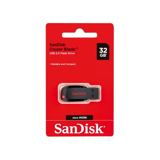 SanDisk Clé USB 32 GB - Cruzer Blade