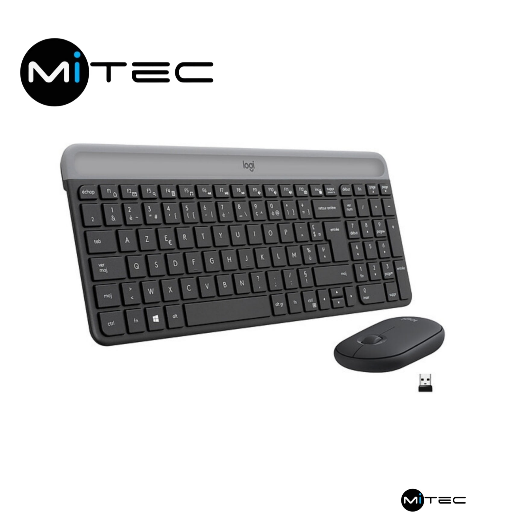 Ensemble Clavier & Souris Sans Fil Logitech MK470 Neuf