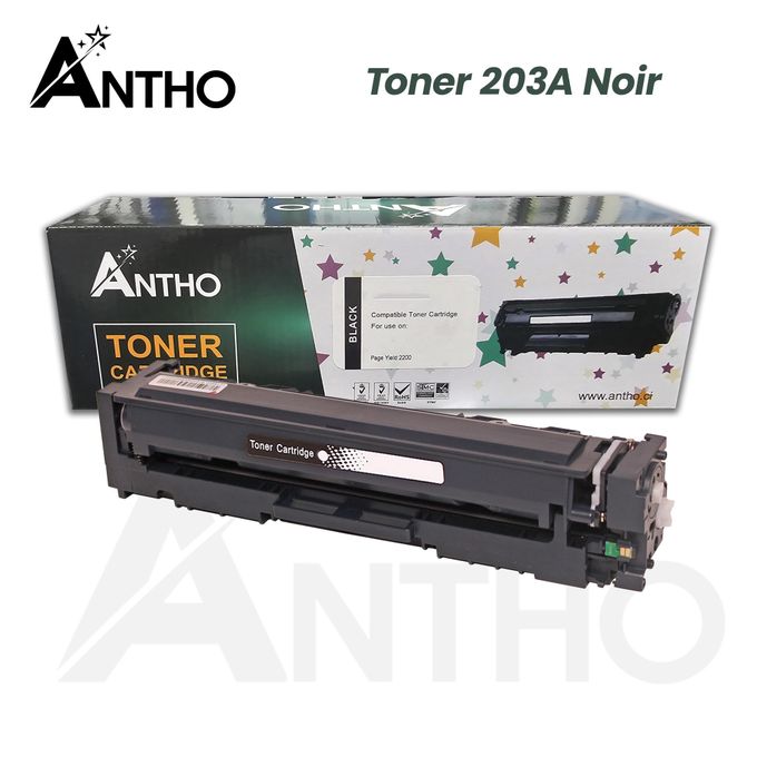 Toner compatible 203A Noir ANTHO - CF540A - Ant - Noir