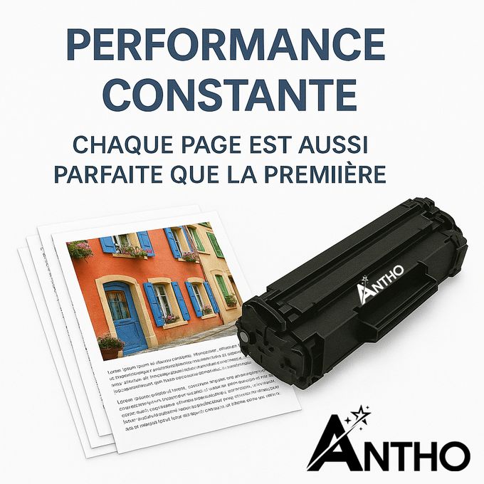 Tambour Compatible 19A ANTHO - CF219A - Ant - Noir