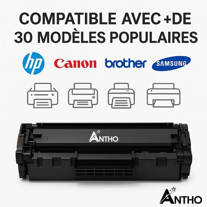 Toner compatible 05A ANTHO - CE505A - Ant - Noir