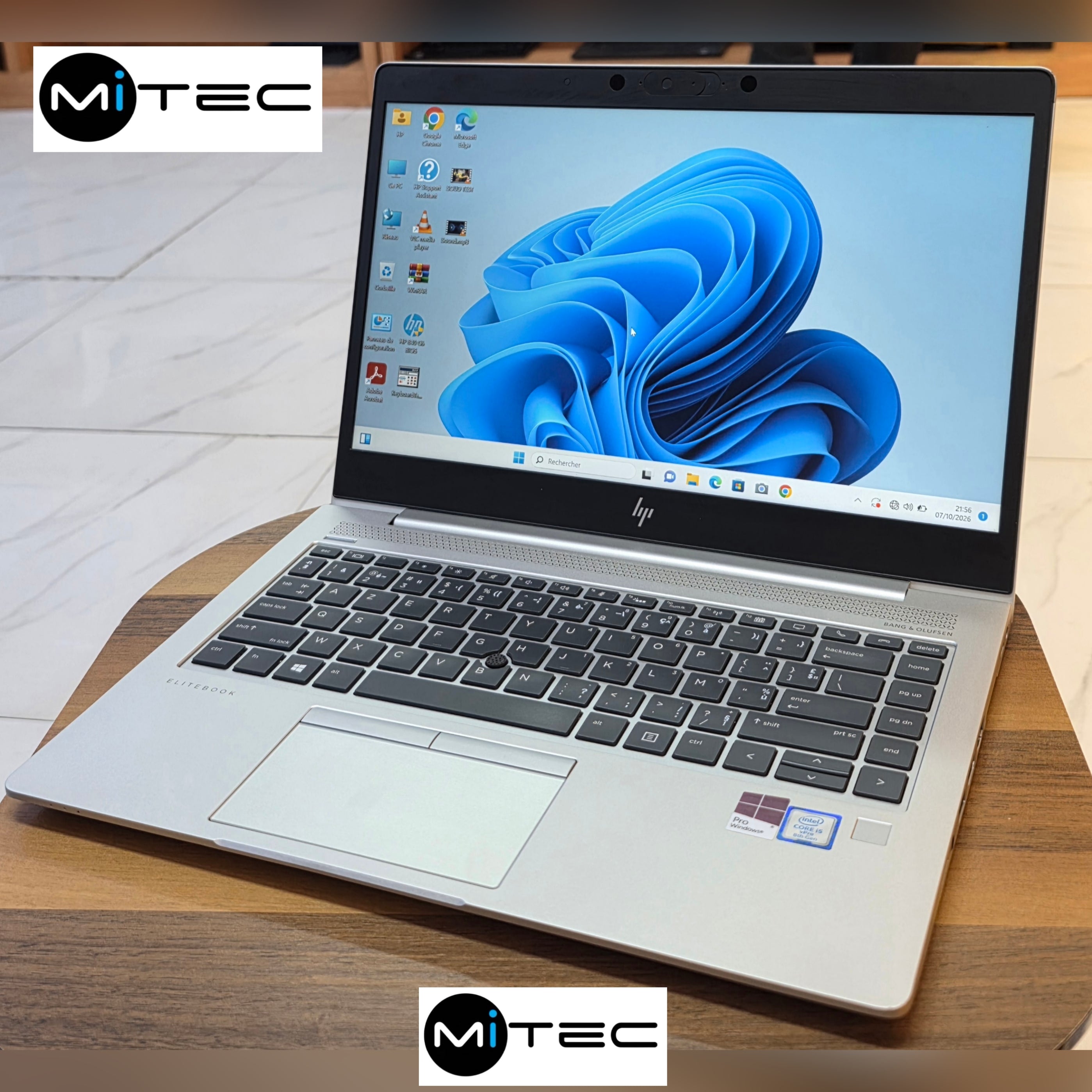 Pc Hp EliteBook 840 G5 Core i5 - 16 GB - 512 GB Ssd - 14 Pouces - Écran Tactile - Sac + Clé USB + Souris Offert