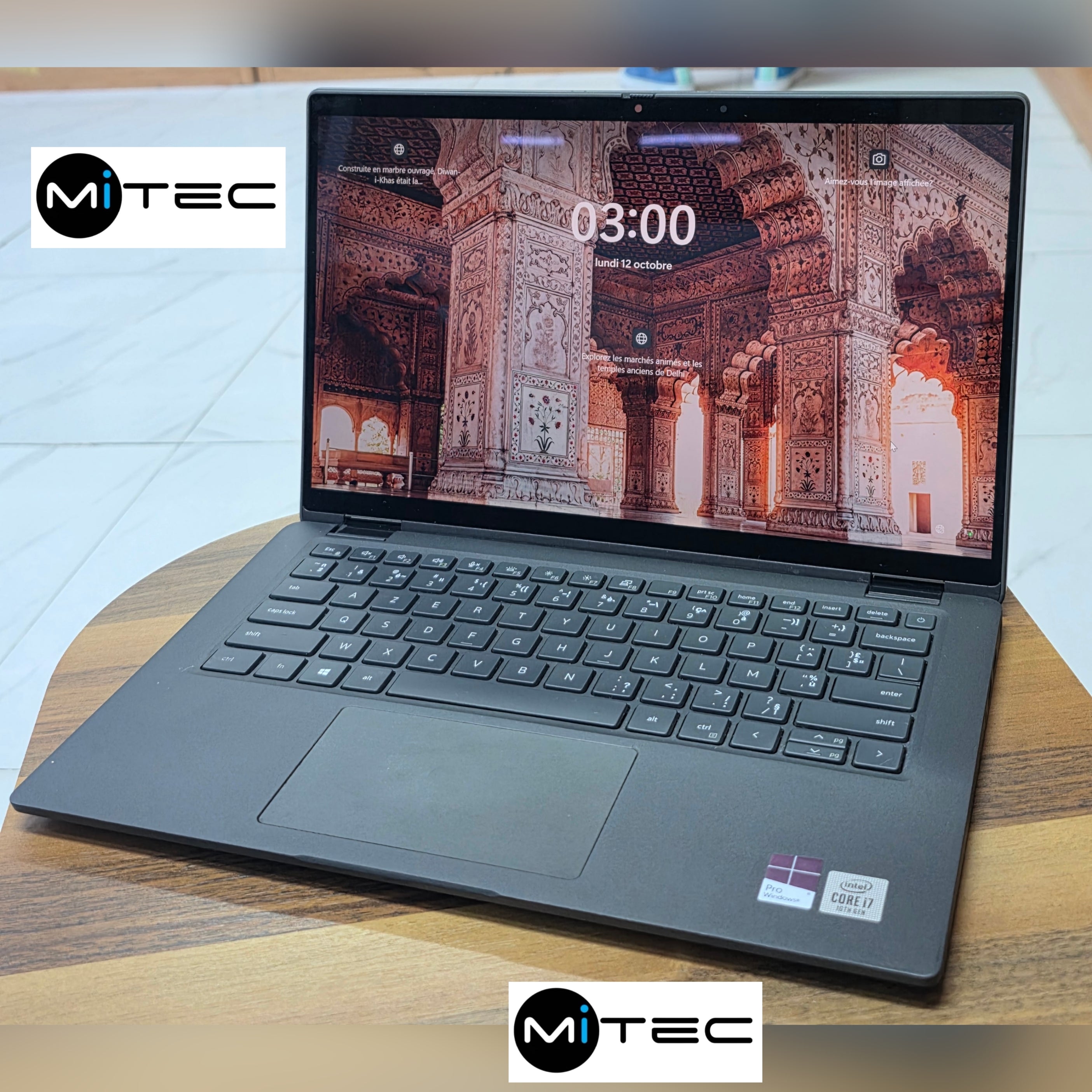 Pc Dell 7410 Core i7 - 14 Pouces - Écran Tactile et Pliable - 16 GB - 512 GB Ssd - 10ème Gén - Sac + Clé USB + Souris Offert