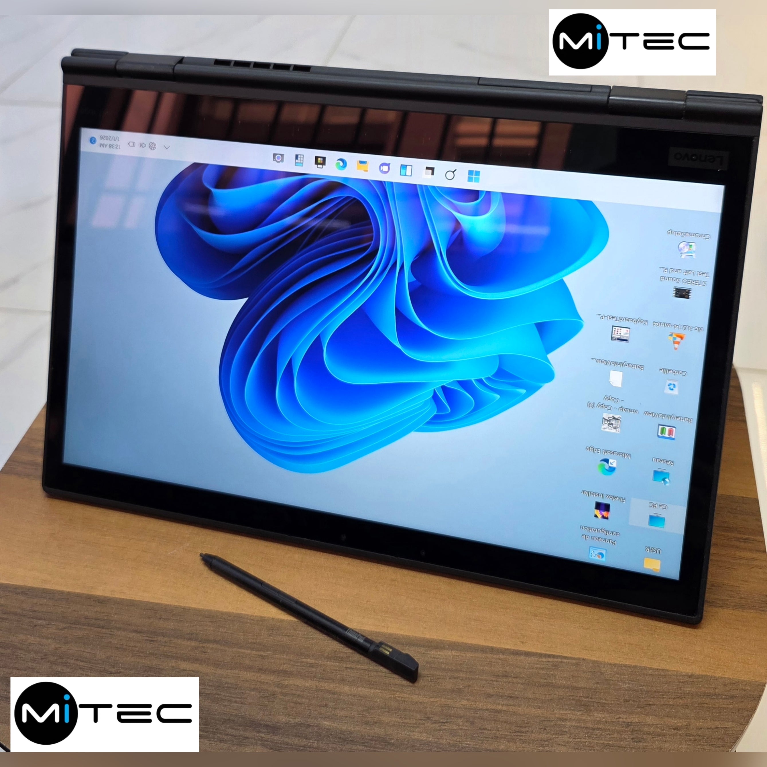 Pc Lenovo ThinkPad X1 Yoga G3 Core i5 - 16 GB Ram - 512 GB Ssd - 14 Pouces - Écran Tactile Pliable + Stylet - Sac + Clé USB + Souris Offert