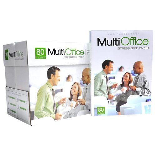 Multi Office Papier Rame A4, 5 Packs X 500 Feuilles - 80 GM