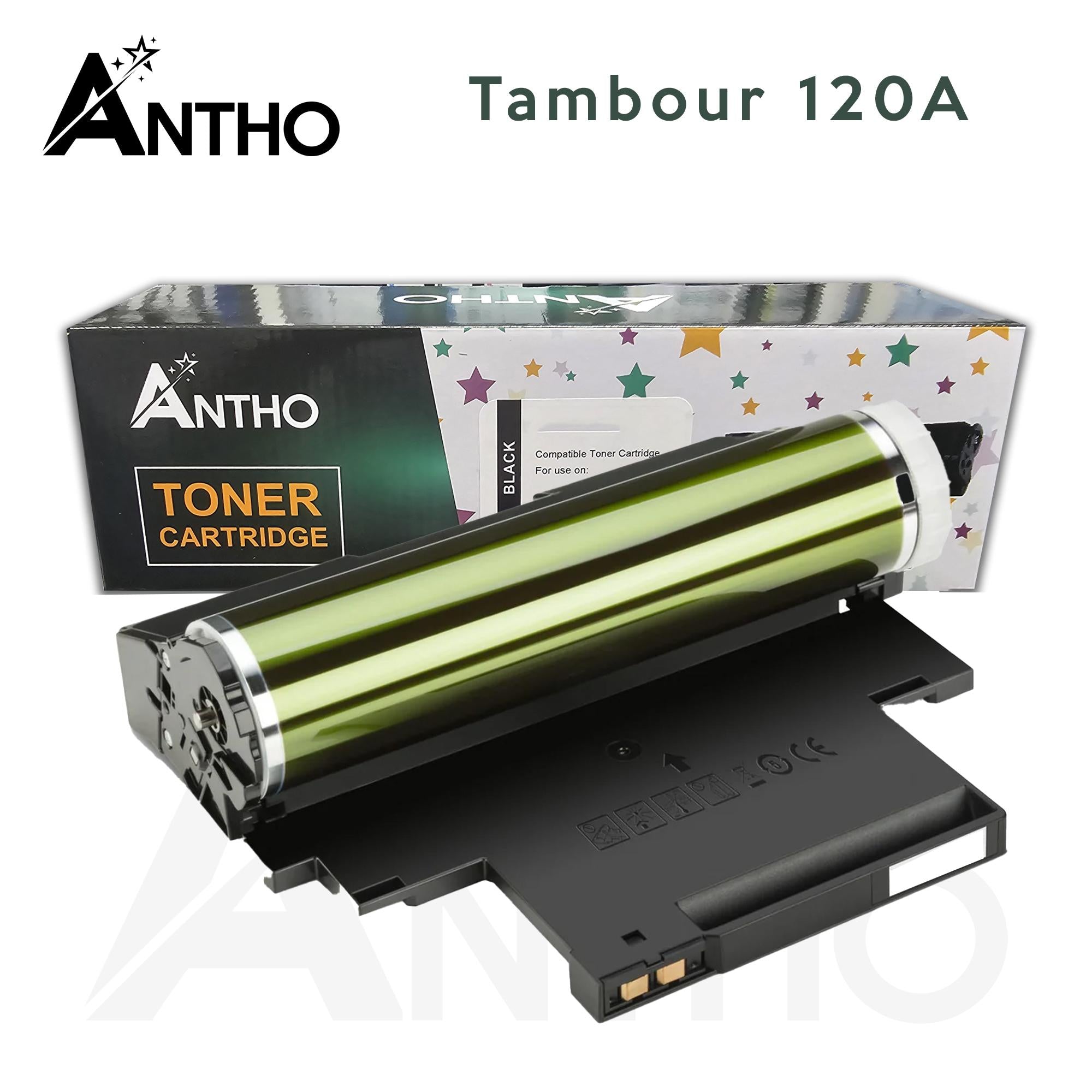 Tambour compatible 120A - W1120A - Ant - Noir