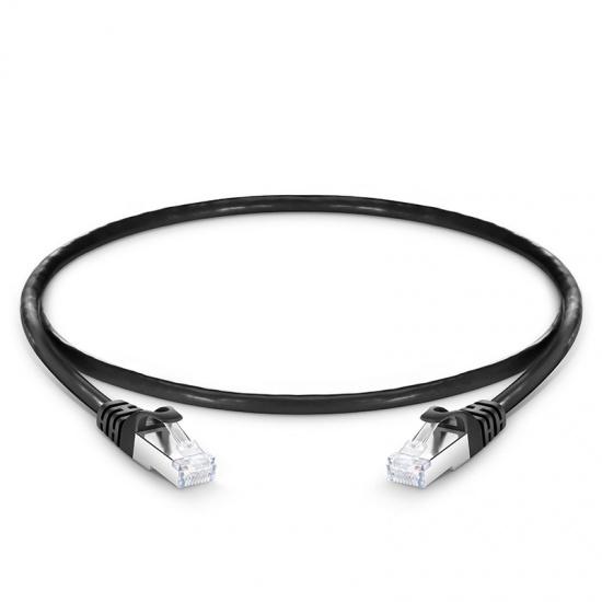 Câbles réseaux FTP Cat6 - 0.3M - 0.3 Mètres - Noir