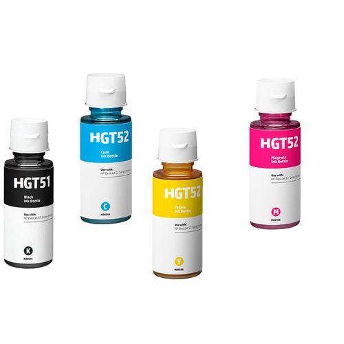Kit De Recharge D'encre 4 Couleurs Pour HP Smart Tank - 500 - 515 - 585 - 581 - 516 Etc