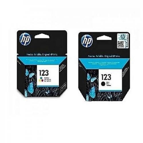 Cartouches D'encres HP 123 - Noir Et Couleur