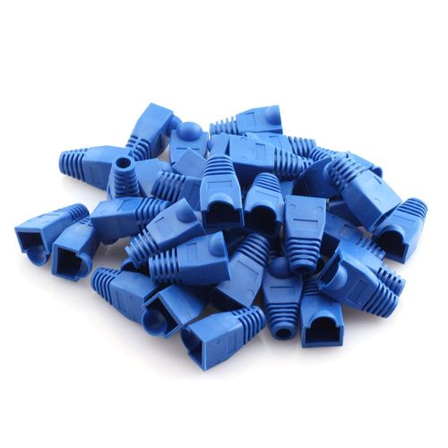 Lot De 50 Manchons RJ-45 Bleu