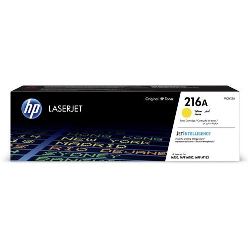 Cartouche De Toner Laser HP 216A - W2412A - 850 Pages - Yellow