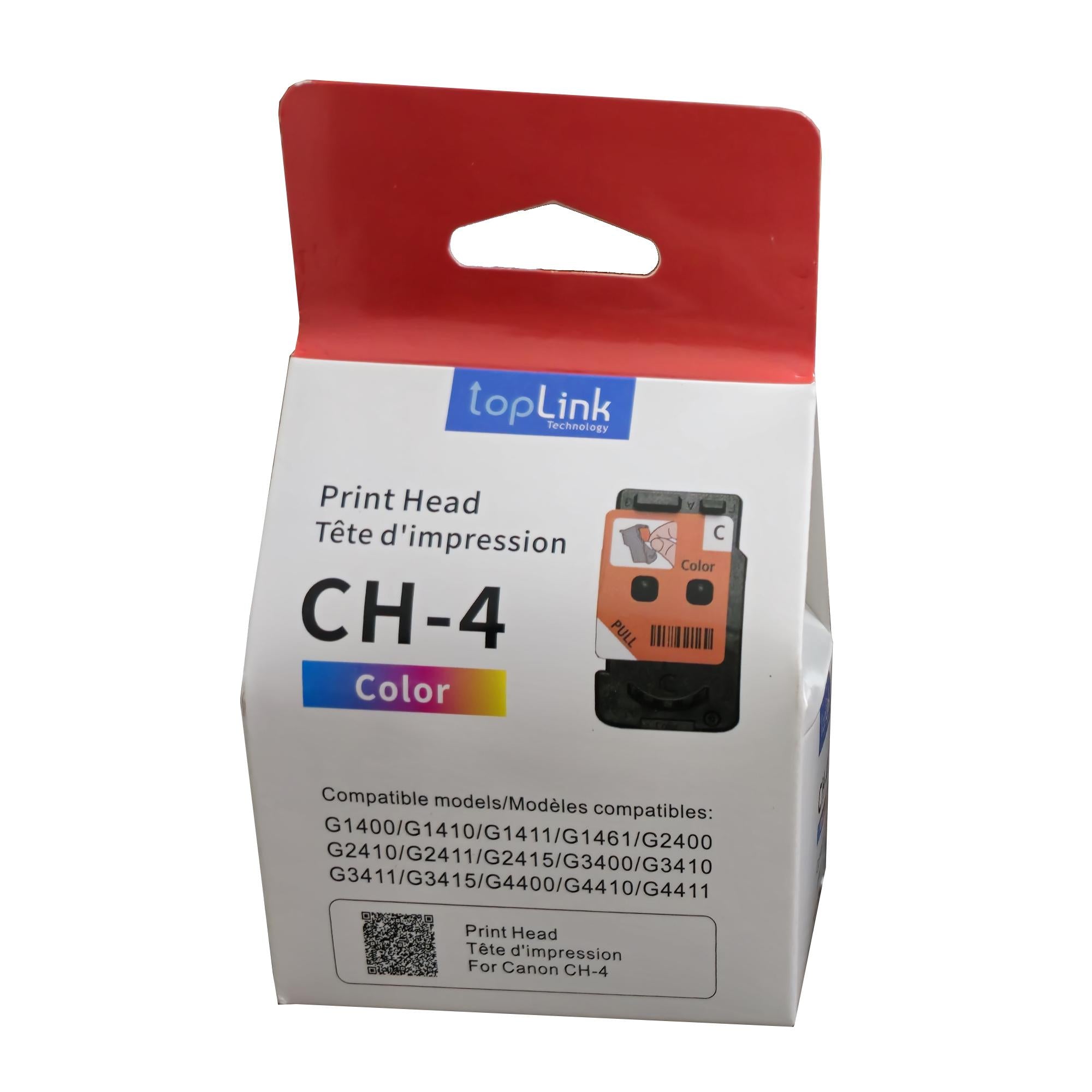 Tête d'impression couleur CH-4 compatible Canon G2410 / G3410